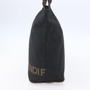 FENDI Hand Bag Nylon Black Auth ep11928-4
