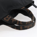 FENDI Hand Bag Nylon Black Auth ep11928-7