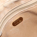 GUCCI GG Plus Supreme Shoulder Bag PVC Beige Gold Auth ep11930-19