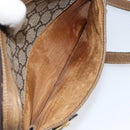 GUCCI GG Plus Supreme Shoulder Bag PVC Beige Gold Auth ep11930-12