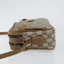 GUCCI GG Plus Supreme Shoulder Bag PVC Beige Gold Auth ep11930-4