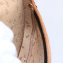 Christian Dior Shoulder Bag Nylon Leather Black Brown gold Auth ep11933-18