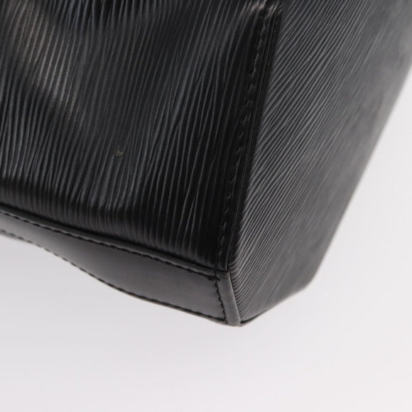 LOUIS VUITTON Epi Sac Depaule GM Schoudertas Zwart M80155 LV Auth ep11935