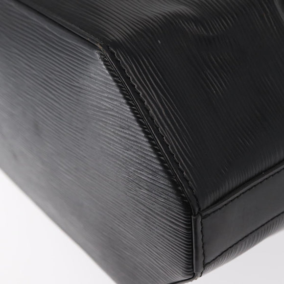 LOUIS VUITTON Epi Sac Depaule GM Shoulder Bag Black M80155 LV Auth ep11935
