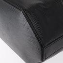 LOUIS VUITTON Epi Sac Depaule GM Schoudertas Zwart M80155 LV Auth ep11935-15