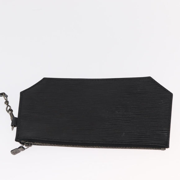 LOUIS VUITTON Epi Sac Depaule GM Schoudertas Zwart M80155 LV Auth ep11935