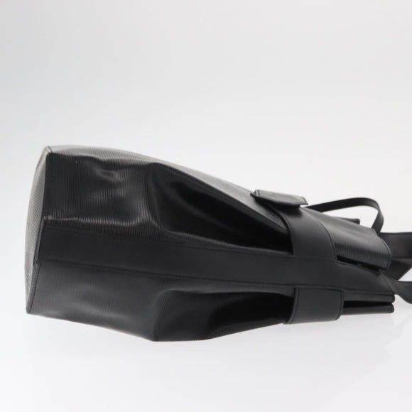 LOUIS VUITTON Epi Sac Depaule GM Shoulder Bag Black M80155 LV Auth ep11935