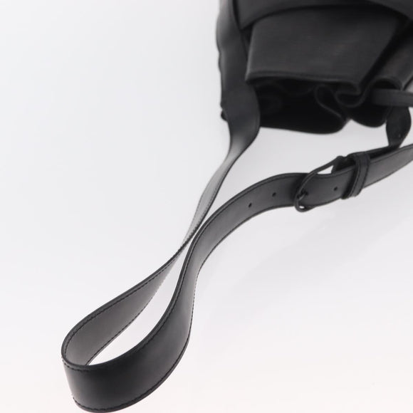 LOUIS VUITTON Epi Sac Depaule GM Shoulder Bag Black M80155 LV Auth ep11935