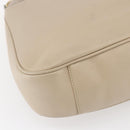 GUCCI Bamboo Shoulder Bag Leather 2way Beige Gold 001 2113 1577 Auth ep11942-16