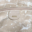 GUCCI Bamboo Shoulder Bag Leather 2way Beige Gold 001 2113 1577 Auth ep11942-19