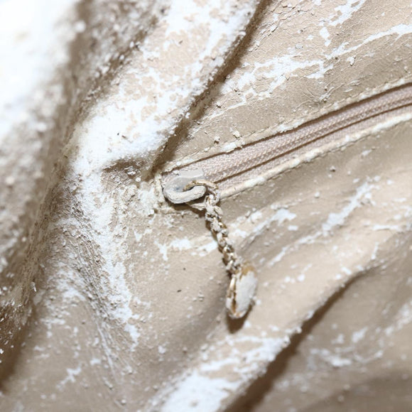 GUCCI Bamboo Shoulder Bag Leather 2way Beige Gold 001 2113 1577 Auth ep11942