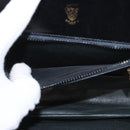 GUCCI Shoulder Bag Leather Black Gold Auth ep11944-11