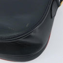 GUCCI Shoulder Bag Leather Navy Gold 007 261 0107 Auth ep11947-16