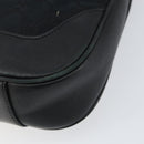 GUCCI GG Canvas Bamboo Shoulder Bag 2way Black Silver 001 4095 Auth ep11948-16