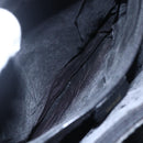 GUCCI Bamboo Hand Bag Leather Black Gold Auth ep11949-21