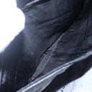 GUCCI Bamboo Hand Bag Leather Black Gold Auth ep11949-22