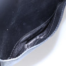 GUCCI Bamboo Hand Bag Leather Black Gold Auth ep11949-11