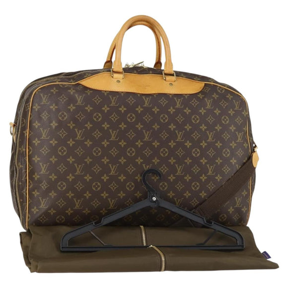 LOUIS VUITTON Monogram Alize de Poche Boston Bag 2way M41392 LV Auth ep11950