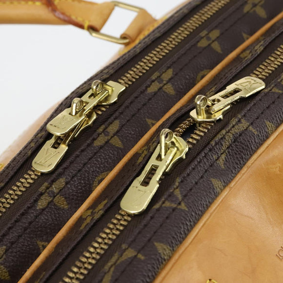 LOUIS VUITTON Monogram Alize de Poche Boston Bag 2way M41392 LV Auth ep11950