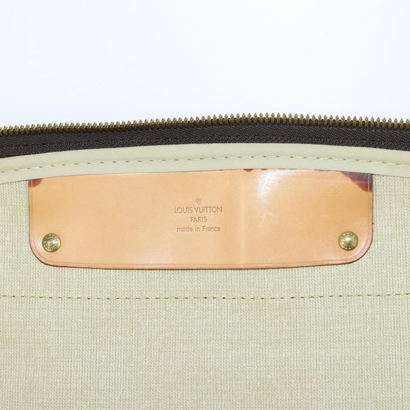 LOUIS VUITTON Monogram Alize de Poche Boston Bag 2way M41392 LV Auth ep11950