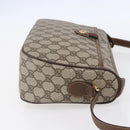 GUCCI GG Supreme Web Sherry Line Bag PVC Beige Gold 89 02 077 Auth ep11951-4