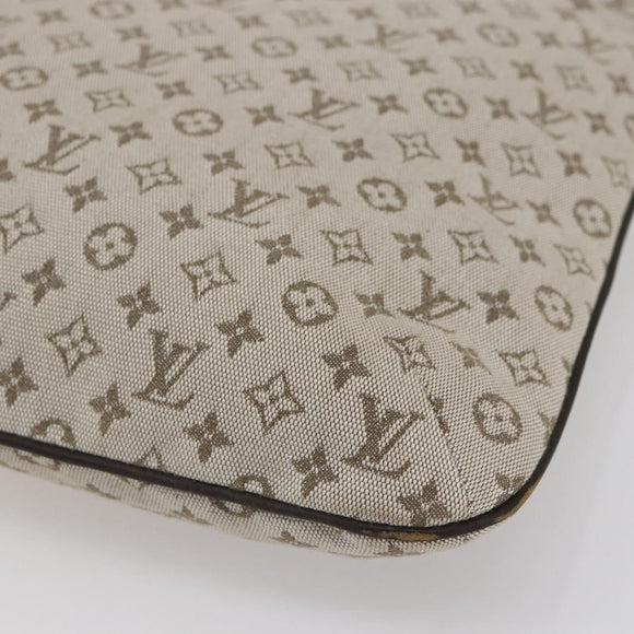LOUIS VUITTON Monogram Mini Françoise Tote Bag 2way Khaki M92209 LV Auth ep11954
