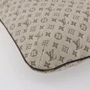 LOUIS VUITTON Monogram Mini Françoise Tote Bag 2way Khaki M92209 LV Auth ep11954-16