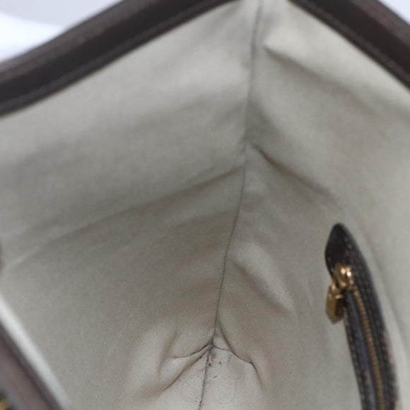 LOUIS VUITTON Monogram Mini Françoise Tote Bag 2way Khaki M92209 LV Auth ep11954