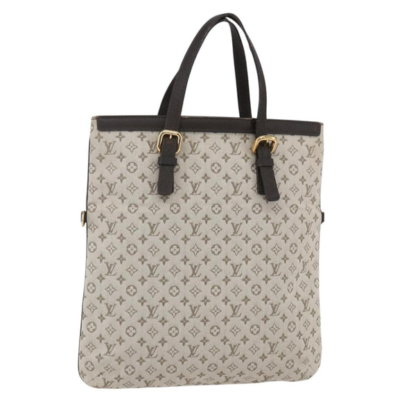 LOUIS VUITTON Monogram Mini Françoise Tote Bag 2way Khaki M92209 LV Auth ep11954