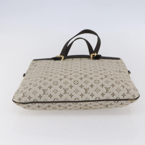 LOUIS VUITTON Monogram Mini Françoise Tote Bag 2way Khaki M92209 LV Auth ep11954