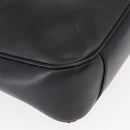 GUCCI Bamboo Shoulder Bag Leather 2way Black 001 1638 2404 Auth ep11956-16