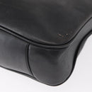 GUCCI Bamboo Shoulder Bag Leather 2way Black 001 1638 2404 Auth ep11956-17