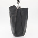 GUCCI Bamboo Shoulder Bag Leather 2way Black 001 1638 2404 Auth ep11956-3