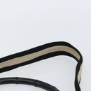 GUCCI GG Canvas Bamboo Shoulder Bag 2way Black Silver 001 4095 Auth ep11959-14