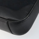 GUCCI GG Canvas Bamboo Shoulder Bag 2way Black Silver 001 4095 Auth ep11959-15