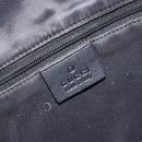 GUCCI GG Canvas Bamboo Shoulder Bag 2way Black Silver 001 4095 Auth ep11959-16