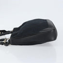GUCCI GG Canvas Bamboo Shoulder Bag 2way Black Silver 001 4095 Auth ep11959-4