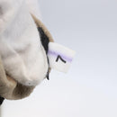 PRADA Hand Bag Leather 2way Gray Gold Auth ep11960-26