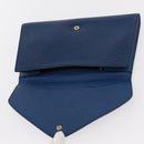 LOUIS VUITTON Epi Art Deco Clutch Bag Blue M52635 LV Auth ep11964-8