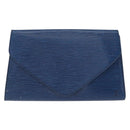 LOUIS VUITTON Epi Art Deco Clutch Bag Blue M52635 LV Auth ep11964-13