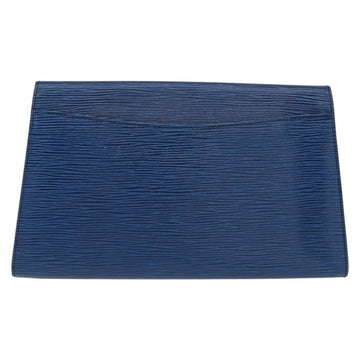 LOUIS VUITTON Epi Art Deco Clutch Bag Blue M52635 LV Auth ep11964 - 0