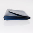 LOUIS VUITTON Epi Art Deco Clutch Bag Blue M52635 LV Auth ep11964-3