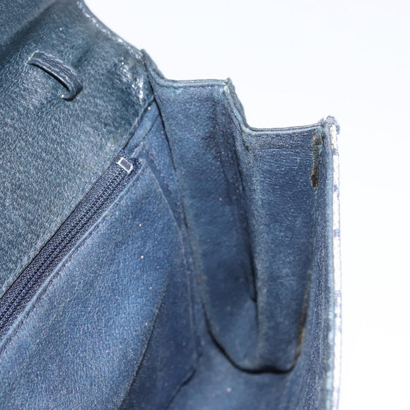 GUCCI GG Supreme Sherry Line Clutch Bag 2Way Bag Navy 904 02 050 Auth ep11965