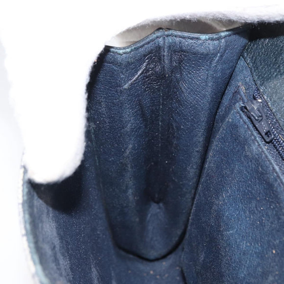 GUCCI GG Supreme Sherry Line Clutch Bag 2Way Bag Navy 904 02 050 Auth ep11965