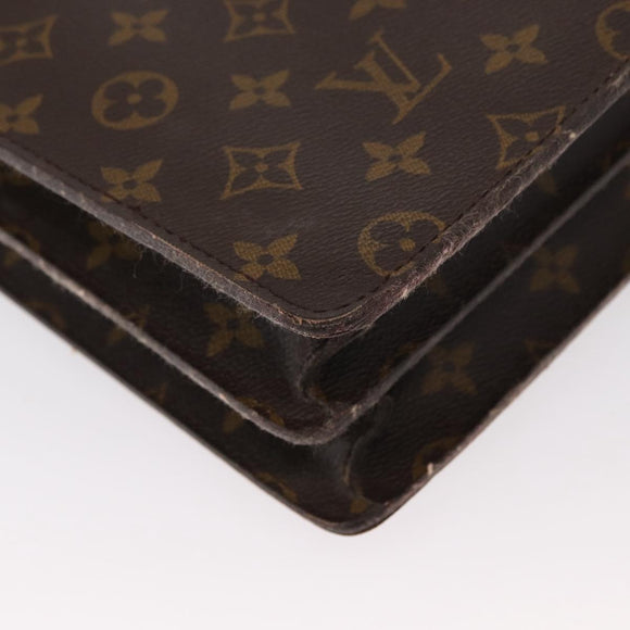 LOUIS VUITTON Monogram Serviette Conseiller Briefcase M53331 LV Auth ep11966