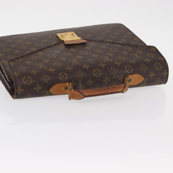 LOUIS VUITTON Monogram Serviette Conseiller Briefcase M53331 LV Auth ep11966