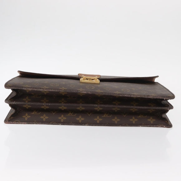 LOUIS VUITTON Monogram Serviette Conseiller Briefcase M53331 LV Auth ep11966