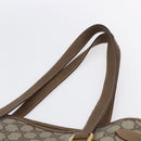 GUCCI GG Supreme Web Sherry Line Tote Bag PVC Beige Gold 39 02 091 Auth ep11968-8