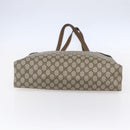 GUCCI GG Supreme Web Sherry Line Tote Bag PVC Beige Gold 39 02 091 Auth ep11968-5