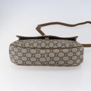 GUCCI GG Plus Supreme Shoulder Bag PVC Beige Gold Auth ep11969-5